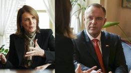 Nowy Jork. Prezydent Nawrocki rozmawia z Ruth Porat z Alphabet/Google o inwestycjach, cyberbezpieczeństwie i AI