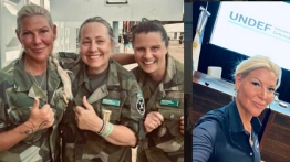 Z sali obrad na linię ognia. Była posłanka Szwecji walczy na Ukrainie