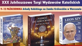 Książki z autografami, bogata oferta i ceny, które zaskoczą… Biały Kruk na XXX Jubileuszowych Targach Wydawców Katolickich!