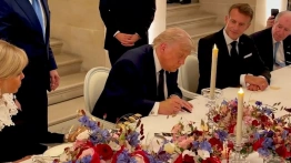 Wersal: Trump podpisał wstępne porozumienie z Iranem