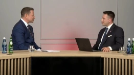 Kłamstwo goniło kłamstwo w rozmowie Trzaskowskiego z Mentzenem