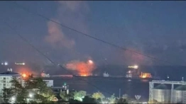 Ukraina atakuje największy rosyjski terminal naftowy na Morzu Czarnym