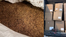 Ponad 14 ton „lewego” tytoniu przejęte na autostradzie A1