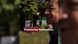 „Polskie świnie”. Wyborca Trzaskowskiego dał popis w niemieckiej TV