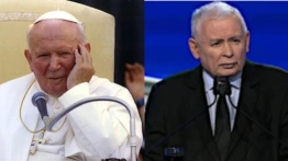 Kaczyński: Jesteśmy świadkami haniebnej kampanii oszczerstw wobec Jana Pawła II