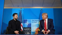 Zełenski i Trump rozmawiali w Hadze - „Długie i merytoryczne spotkanie o pokoju”