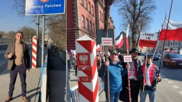 R. Bąkiewicz alarmuje ws. migrantów z Niemiec na granicy w Zgorzelcu​ i zachęca do protestu