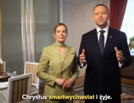 Życzenia Pary Prezydenckiej. „Chrystus zmartwychwstał i żyje!”