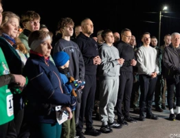 Nocny bieg na cześć Wyklętych. Do mieszkańców dołączył prezydent