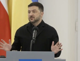 Wołodymyr Zełenski: Dziękuję narodowi polskiemu