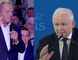 „Pierwszy katolik”. Prezes PiS drwi z kolejnego „fikołka” Donalda Tuska