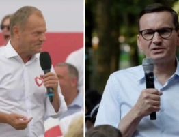 Dramat w ochronie zdrowia. Morawiecki: Donald Tusk jest jak Lord ze Shreka