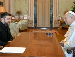 Papież spotkał się z prezydentem Ukrainy