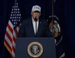 Donald Trump: Złóżcie broń albo stanie przed wami pewna śmierć