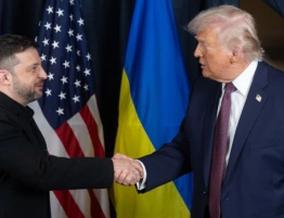Trump po spotkaniu z Zełenskim: Wojna musi się skończyć