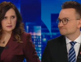 Myślał, że jest poza wizją. Poseł KO wypalił do Gozdyry: Ale pani jest mądra