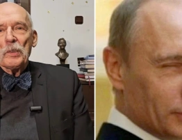 Kto go zrozumie? Korwin-Mikke: Wejdźmy w sojusz z Rosją, Putin to klawy gość