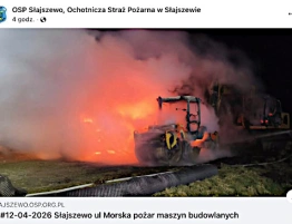 Pożar przy budowie elektrowni jądrowej. Możliwe podpalenie