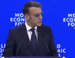 Macron w Davos: Zbliżamy się do świata bez zasad