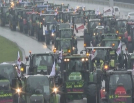 Europejscy rolnicy mają dość! Ogromna manifestacja w Strasburgu