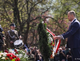 Obchody 83. rocznicy Powstania w Getcie Warszawskim