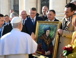 Papież pobłogosławił obraz do polskiej kaplicy sejmowej