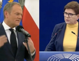 Szydło ostro odpowiada Tuskowi ws. UPA: „Polacy stoją po stronie swojego prezydenta”