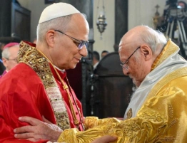 Papież na Boskiej Liturgii: Pełna jedność to nasz priorytet