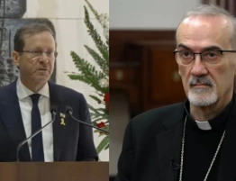 „Niefortunny incydent”. Prezydent Izraela zadzwonił do kard. Pizzaballi