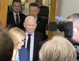 Prezes PiS po tajnym posiedzeniu Sejmu: Nie będę nic mówił