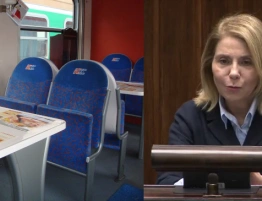 Awantura w Pendolino. Kmita o posłankach KO: Takiego chamstwa w życiu nie widziałem