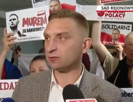 „To jest cyrk” – Bąkiewicz ostro i usunięciu go z sali sądowej [Wideo]