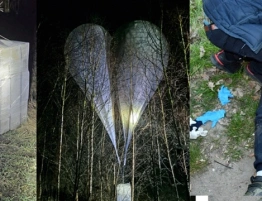 SG i KAS rozbiły grupę przestępczą, która przemycała papierosy za pomocą balonów meteorologicznych