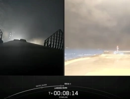 Polskie satelity na orbicie. Historyczny start Falcona 9 [Wideo]