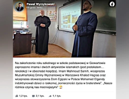 Giewartów: Rok szkolny zakończony „rekolekcjami” z islamskimi aktywistami