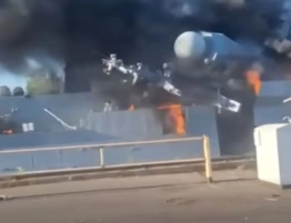 „Płoń maleńki, płoń”. Rosja straciła nowoczesną korwetę! Nagranie trafiło do sieci