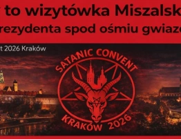 Zamieszanie wokół konwentu satanistów w Krakowie. Miasto stanowczo zaprzecza