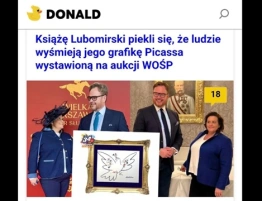 Picasso na aukcji WOŚP i burza w sieci
