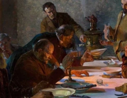 Tęsknota zesłańców. 'Wigilia na Syberii' wg Malczewskiego i Kaczmarskiego