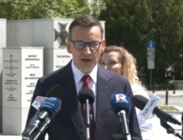 Morawiecki do dziennikarzy TVN: Zapraszam, tam jest pokoik na Wiejskiej w siedzibie PO