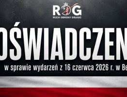 Jest oświadczenie Bąkiewicza po skandalicznej akcji niemieckiej policji w Berlinie