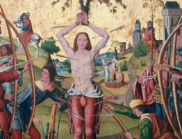 Święty Sebastian, męczennik. Zginął za to, że ujął się za chrześcijanami