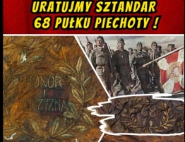 Co za kuriozum! Na wypociny Kapeli są pieniądze a na renowację sztandaru bohaterów już nie