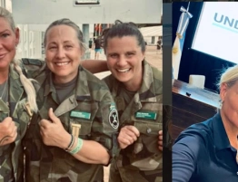 Z sali obrad na linię ognia. Była posłanka Szwecji walczy na Ukrainie