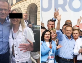 „Zdjęcie, którego miało nie być”. Burza po ujawnieniu fotografii Tuska z Kamilą L.