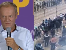 Ponad 180 migrantów przedarło się z Białorusi tunelem