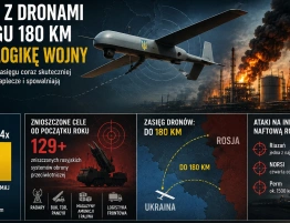 180 km zasięgu ukraińskich dronów – to zmienia pole walki