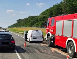 Upały uszkodziły ekspresówkę. S17 do Warszawy zamknięta