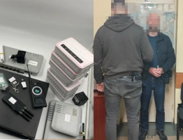 Policjanci zatrzymali trzech Ukraińców. Mieli ze sobą detektor urządzeń szpiegowskich i sprzęt hakerski