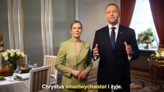 Życzenia Pary Prezydenckiej. „Chrystus zmartwychwstał i żyje!”
